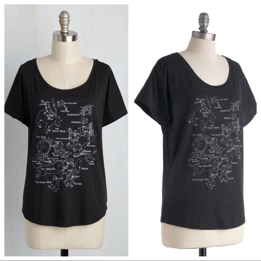 ModCloth “Take Constellation” Dolman Tee